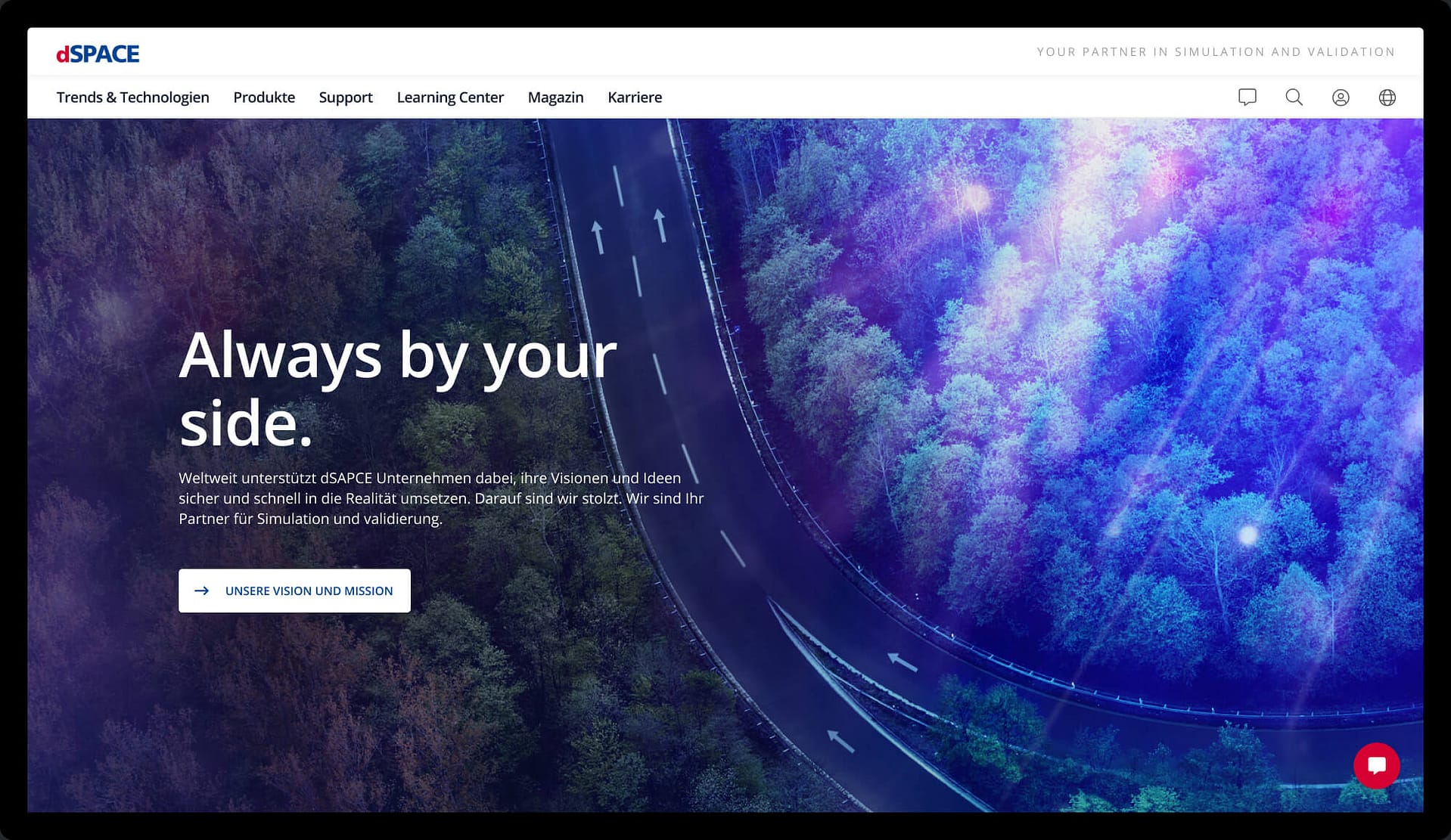 Nutzerzentrierter Website-Relaunch für dSPACE auf Basis von User Research